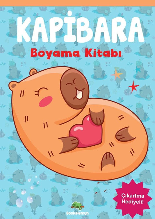 Kapibara Boyama Kitabı - Bookalemun Yayınevi Kitap