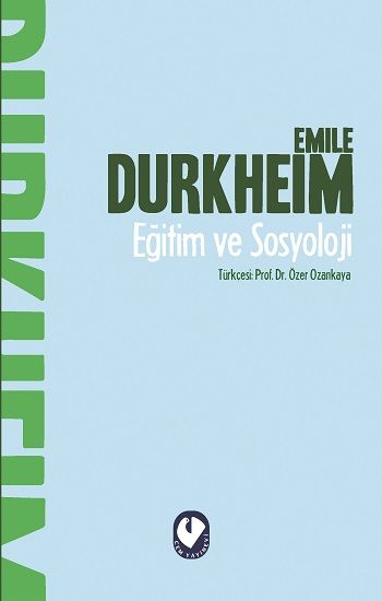 Eğitim ve Sosyoloji - Cem Yayınevi Kitap