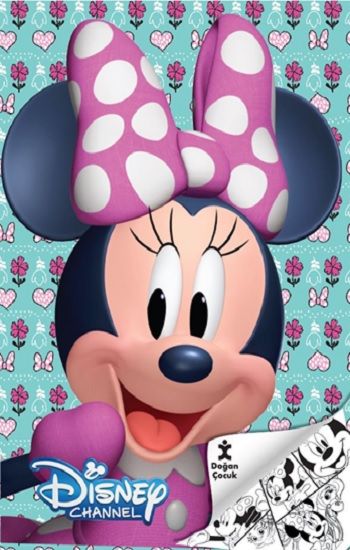 Disney Süslü Minnie Boyama Kitabı - Doğan Çocuk Kitap