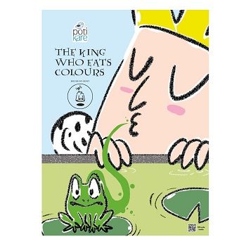 The King Who Eats Colours - Pötikare Yayıncılık Kitap