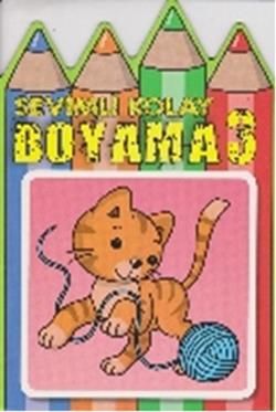 Sevimli Kolay Boyama 3 - Parıltı Yayınları Kitap