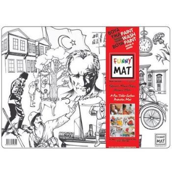 Funny Mat - Mustafa Kemal Atatürk - Akademi Çocuk - Funny Mat Kitap