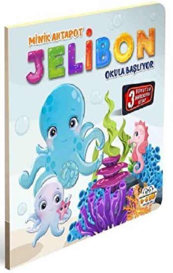 Minik Ahtapot Jelibon Okula Başlıyor - 0-6 Yaş Yayınları Kitap