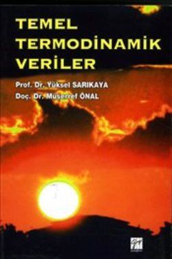 Temel Termodinamik Veriler - Yüksel Sarıkaya, Akademik Kitaplar Türkçe kitap kapağı