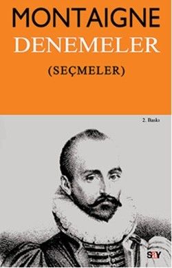 Denemeler Michel de Montaigne Türkçe kitap kapağı