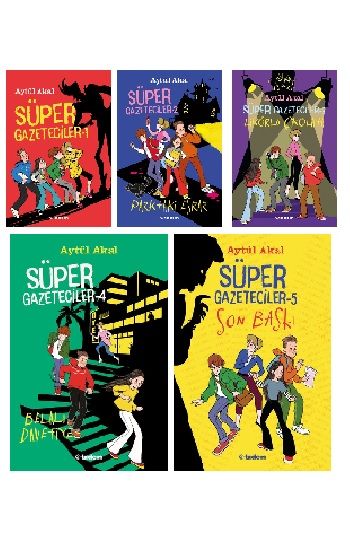 Süper Gazeteciler Serisi Set (5 Kitap) - Tudem Yayınları Kitap