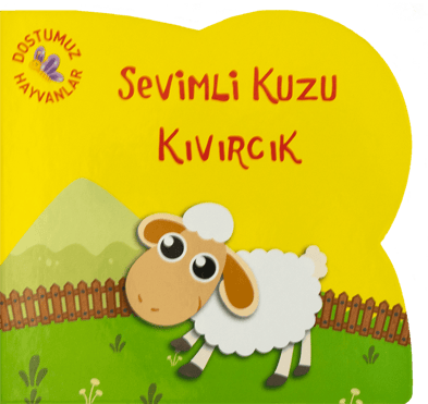 Sevimli Kuzu Kıvırcık - Net Çocuk Yayınları Kitap