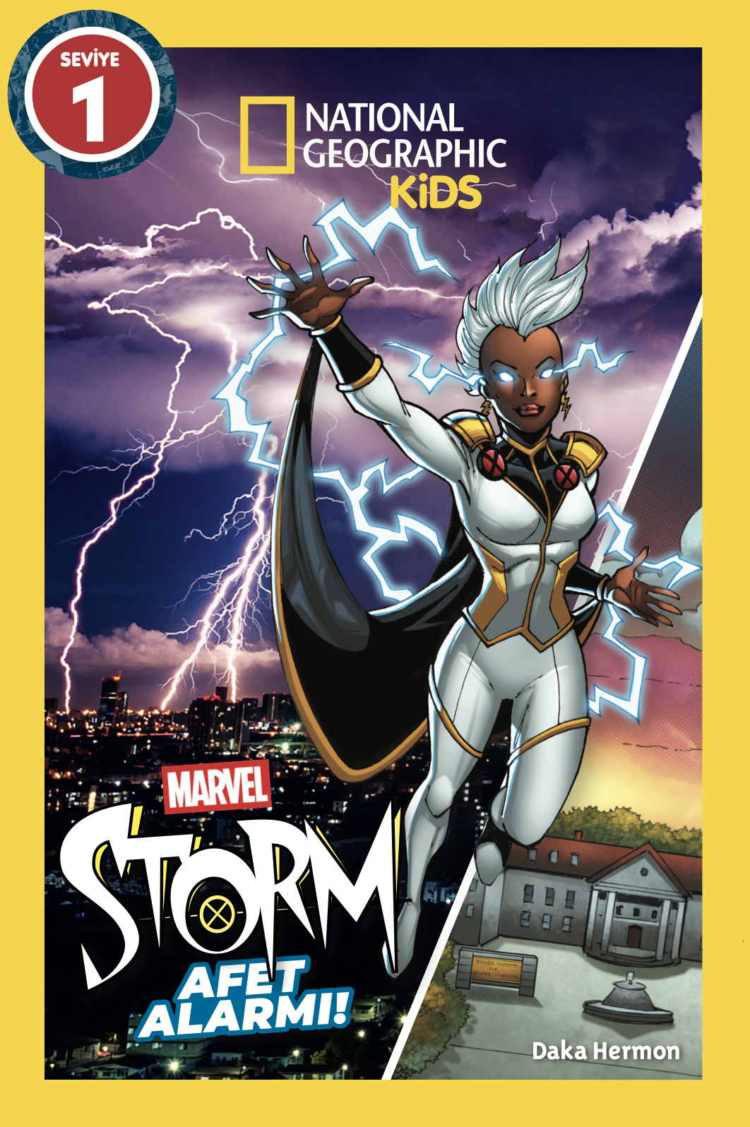 National Geographic Kids -  Marvel Storm -Afet Alarmı - Beta Kids Kitap