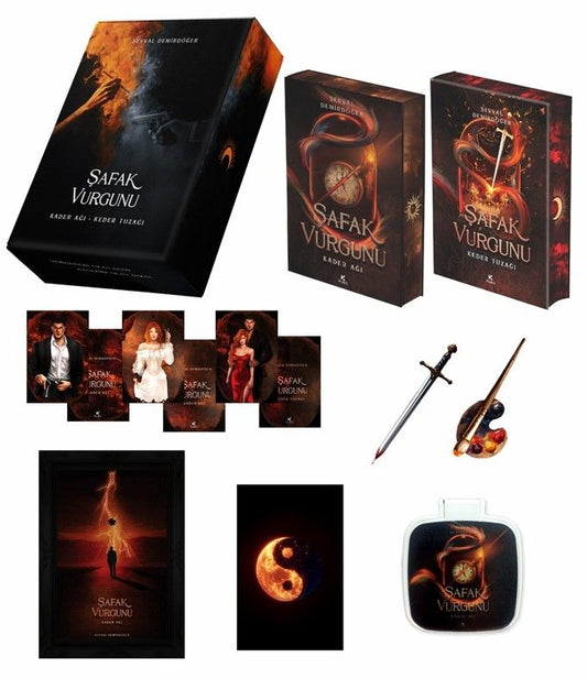 Şafak Vurgunu 1-2 (Ciltli - Yan Boyamalı - Kutulu) - Pukka Yayınları Kitap