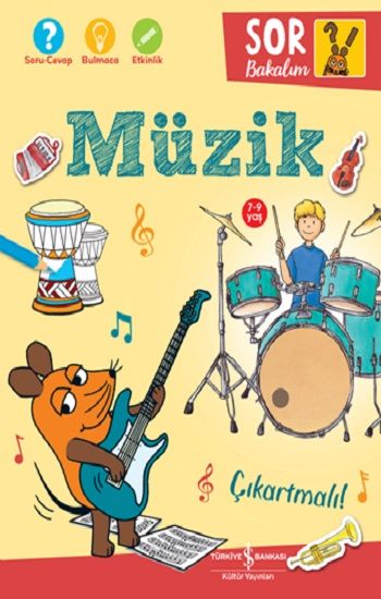 Müzik – Sor Bakalım - Çıkartmalı! - İş Bankası Kültür Yayınları Kitap