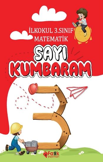 İlkokul 3.Sınıf Matematik - Sayı Kumbaram 3 - Fark Yayınları Kitap