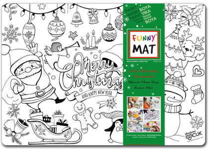 Funny Mat - Yeni Yıl - Akademi Çocuk - Funny Mat Kitap