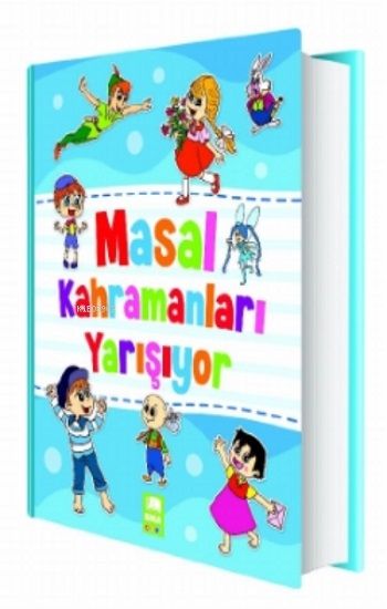 Masal Kahramanları Yarışıyor (Ciltli) - Ema Kitap Kitap
