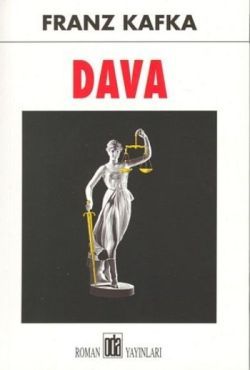 Dava Franz Kafka Türkçe kitap kapağı