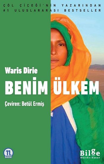 Benim Ülkem - Waris Dirie, Diğer Ülke Edebiyatları Türkçe kitap kapağı