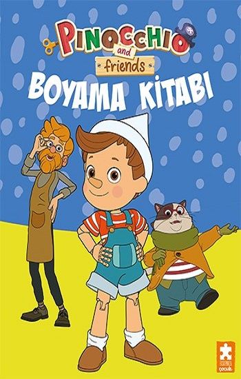 Pinocchio and Friends – Boyama Kitabı 3 - Eksik Parça Yayınları Kitap