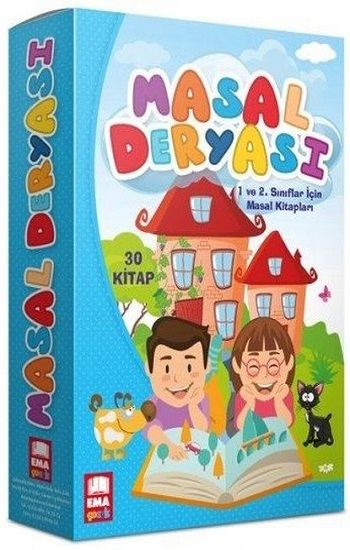 Masal Deryası 30 Kitap Takım - 1. ve 2.Sınıflar için - Ema Kitap Kitap