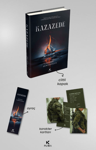 Kazazede -1 (Ciltli) - Pukka Yayınları Kitap