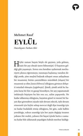 Eylül - Turkuvaz Kitap Kitap