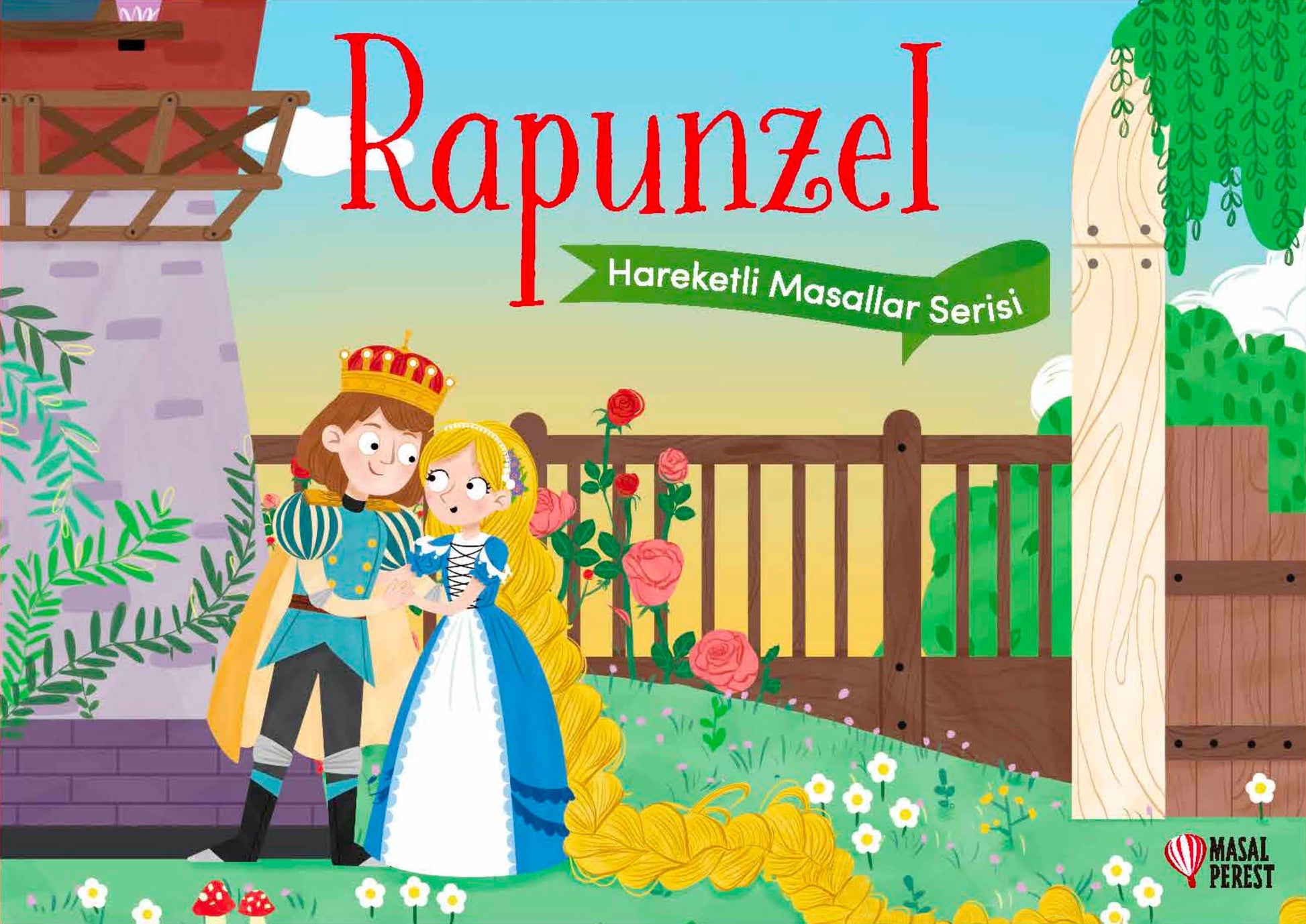 Rapunzel - Hareketli Masallar Serisi (Ciltli) - Masalperest Kitap