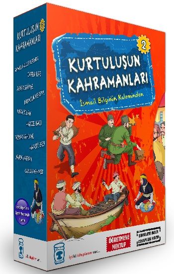 Kurtuluşun Kahramanları Seti 2 (10 Kitap Takım) - Timaş Çocuk Kitap