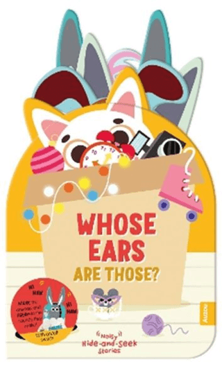 Noisy Hide and Seek: Whose Ears are Those? - Auzou Publishing Kitap