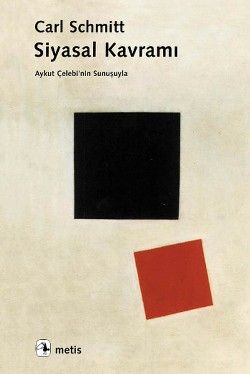 Siyasal Kavramı Carl Schmitt Türkçe kitap kapağı