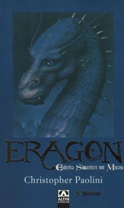 Miras Üçlemesi 1 - Eragon - Christopher Paolini, Roman Öykü Türkçe kitap kapağı