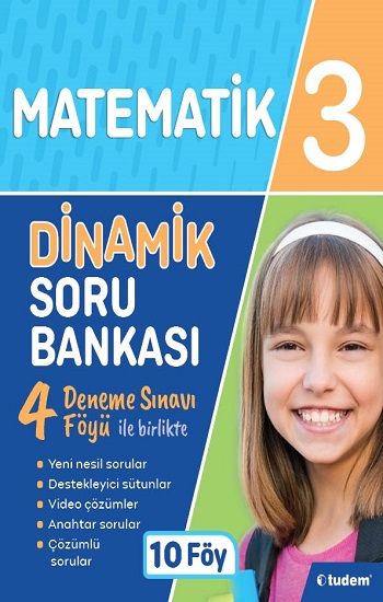 3. Sınıf Matematik Dinamik Soru Bankası - Tudem Eğitim Yayınları Kitap