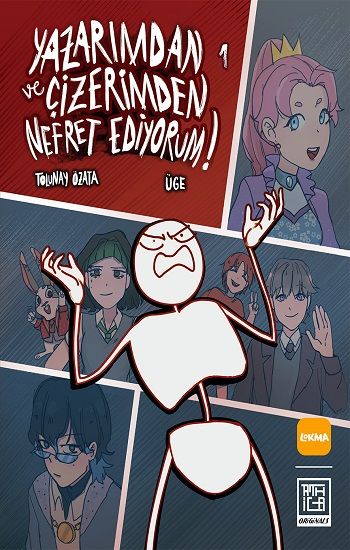 Yazarımdan ve Çizerimden Nefret Ediyorum 1 - Athica Yayınları Kitap