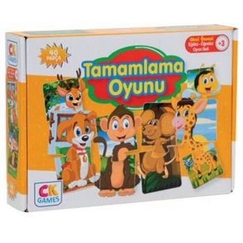 Tamamlama Oyunu Okul Öncesi Oyun Seti - Bumerang Yayınevi Kitap