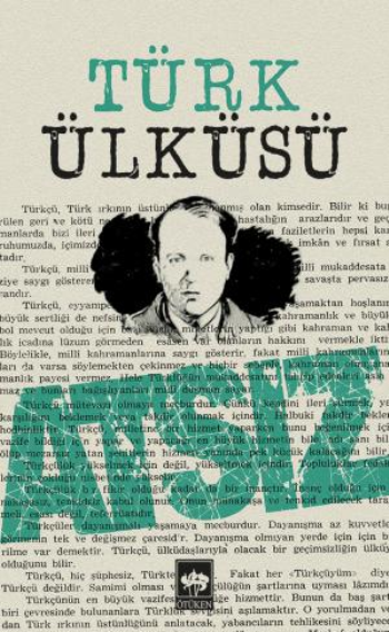 Türk Ülküsü Hüseyin Nihal Atsız Türkçe kitap kapağı