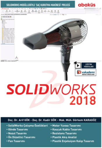 SolidWorks 2018 (Eğitim Videolu) - Abaküs Kitap Kitap
