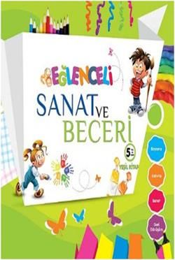 Eğlenceli Sanat ve Beceri Yeşil Kitap (5 Yaş) - Parıltı Yayınları Kitap