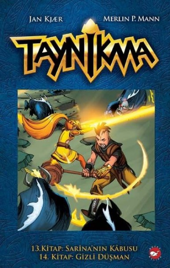 Taynikma - 13. Kitap Sarina'nın Kabusu ve 14. Kitap Gizli Düşman - Beyaz Balina Yayınları Kitap