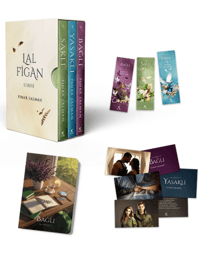 Lal Figan Serisi (Kutulu - Ciltli - Defter Hediyeli);Saklı - Yasaklı - Bağlı - Pukka Yayınları Kitap