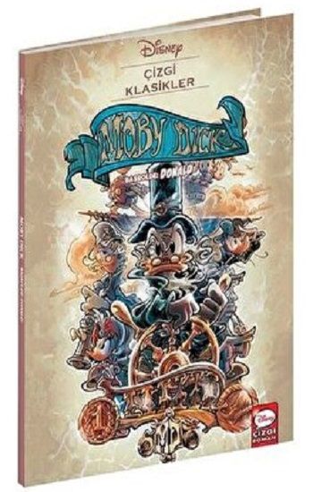 Disney  Çizgi Klasikler – MOBY DICK BAŞROLDE DONALD - Beta Kids Kitap