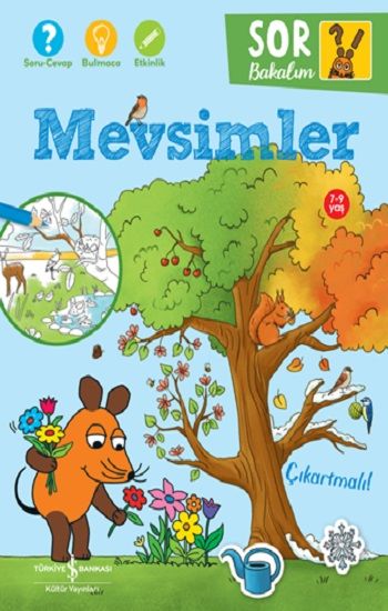 Mevsimler – Sor Bakalım - Çıkartmalı! - İş Bankası Kültür Yayınları Kitap
