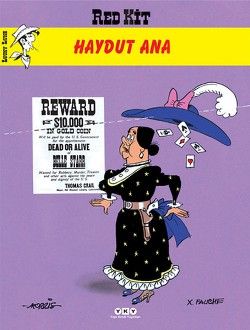 Red Kit Haydut Ana - X. Fauche, Çizgi Roman Türkçe kitap kapağı