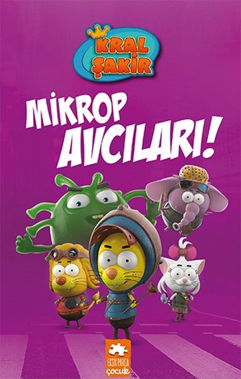 Kral Şakir - Mikrop Avcıları 1 (Ciltli) - Eksik Parça Yayınları Kitap