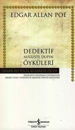 Dedektif Auguste Dupin Öyküleri - Edgar Allan Poe, Polisiye Türkçe kitap kapağı
