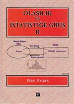 Olasılık ve İstatistiğe Giriş 2 - Fikri Öztürk, Akademik Kitaplar Türkçe kitap kapağı