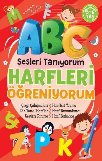 Harfleri Öğreniyorum - Sesleri Tanıyorum - Bıcırık Yayınları Kitap