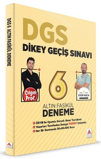 DGS 6 Altın Fasikül Deneme - Delta Kültür Yayınevi Kitap