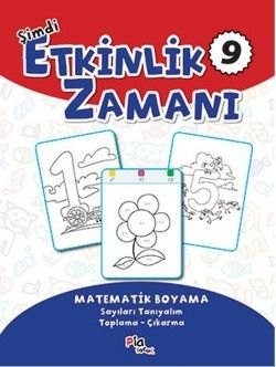 Şimdi Etkinlik Zamanı - 9 - Pia Çocuk Yayınları Kitap