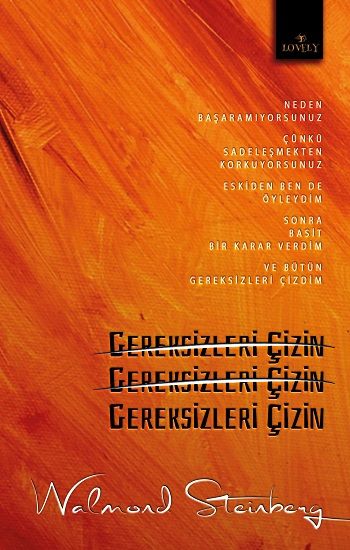 Gereksizleri Çizin - Lovely Book & Book Kitap