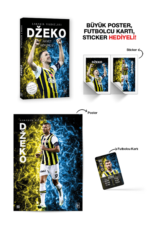 Dzeko - Sahanın Yıldızları - Parodi Yayınları Kitap