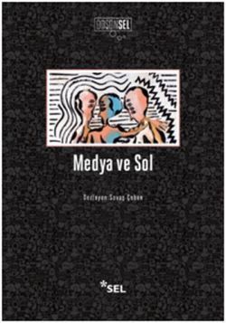 Medya ve Sol - Sel Yayıncılık Kitap