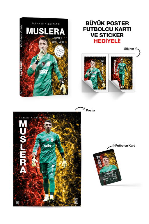 Muslera - Sahanın Yıldızları - Parodi Yayınları Kitap