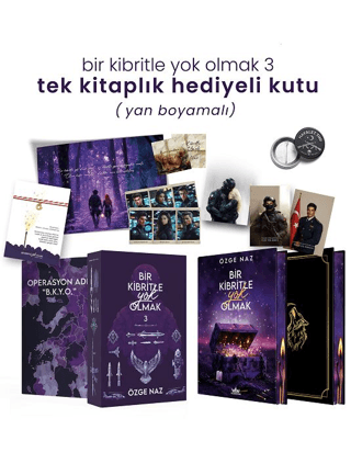 Bir Kibritle Yok Olmak 3 - Hediyeli Yan Boyamalı Kutu (Ciltli) - Guardian Kitap